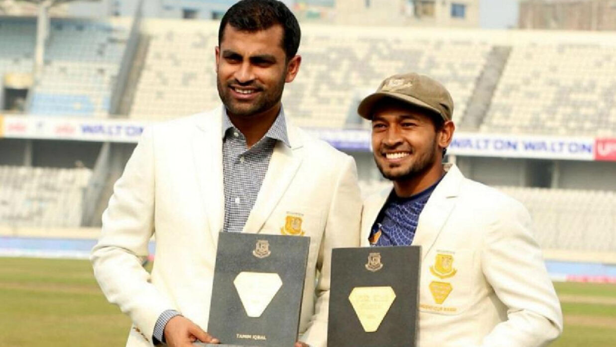 তামিম ইকবাল ও মুশফিকুর রহিম