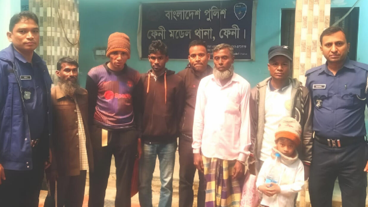 ৭ রোহিঙ্গাকে আটক করেছে পুলিশ