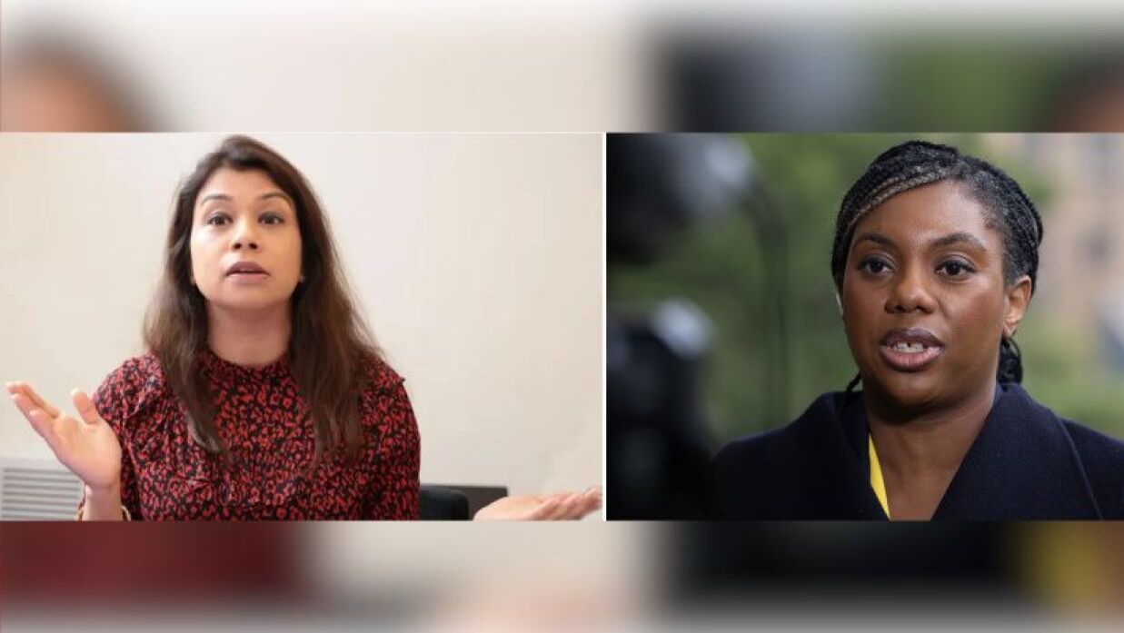 টিউলিপ সিদ্দিক ও কেমি ব্যাডেনোচ