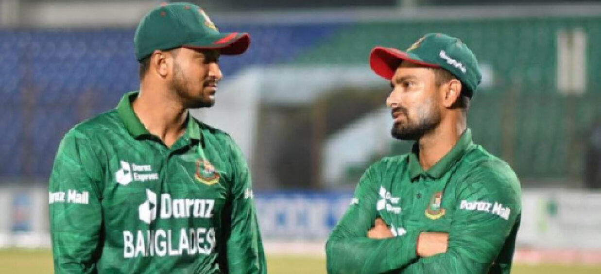 সাকিব আল হাসান ও লিটন দাস