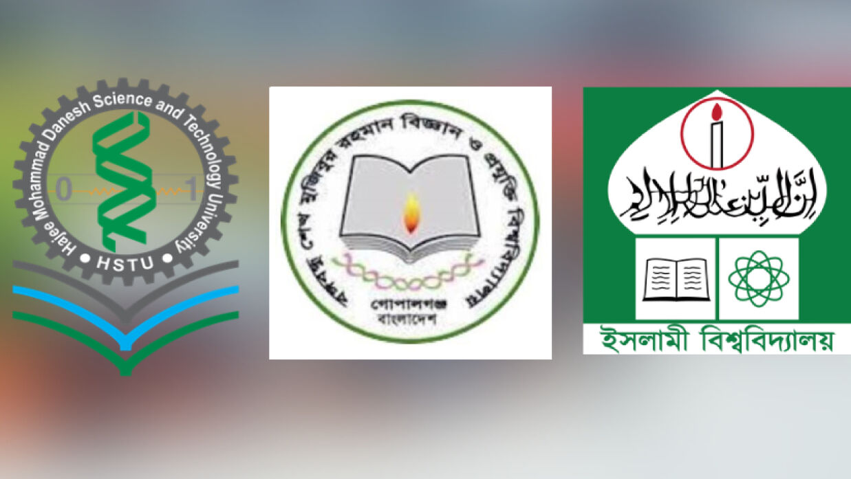 হাবিপ্রবি, বশেমুরবিপ্রবি এবং ইবির লোগো