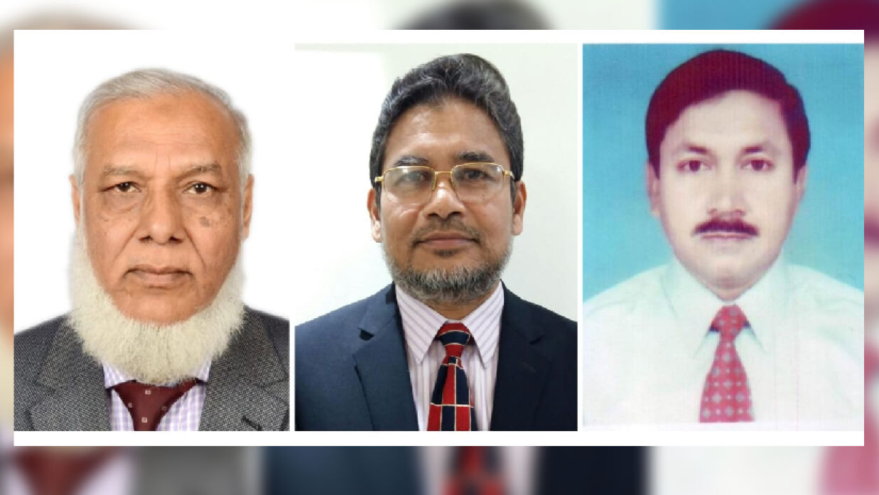 মনোনীত তিনজন শিক্ষাবিদ
