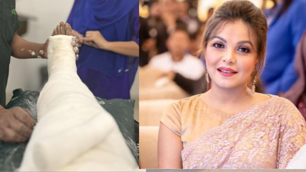 আহত মেহের আফরোজ শাওন