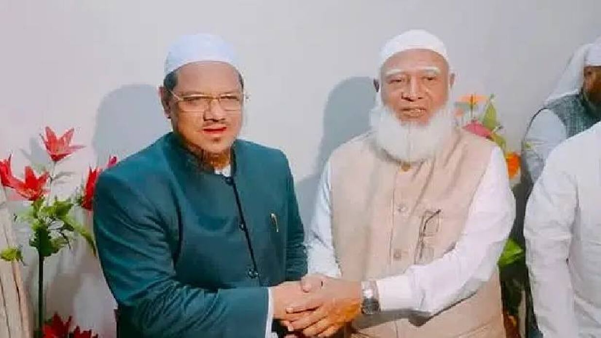 মুফতি সৈয়দ মুহাম্মাদ রেজাউল করীম ও জামায়াতের আমির ডা. শফিকুর রহমান