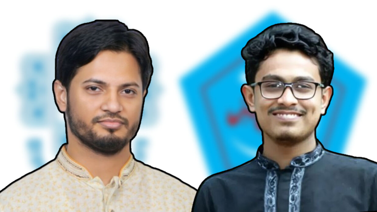 কেন্দ্রীয় শিবির সভাপতি জাহিদুল ইসলাম ও প্রকাশনা সম্পাদক সাদিক কায়েম