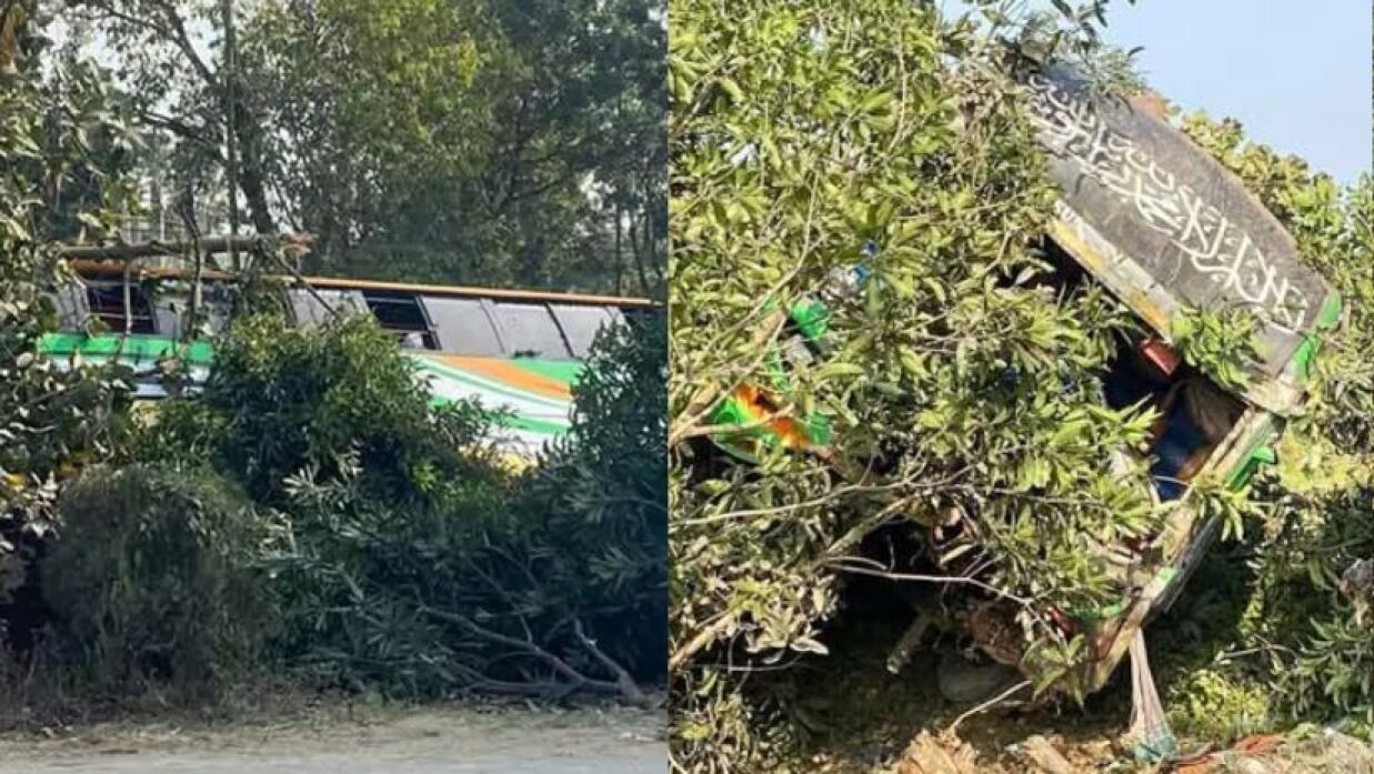 শিক্ষার্থীদের পিকনিকের বাস দুর্ঘটনায় নিহত ১, আহত ১৫