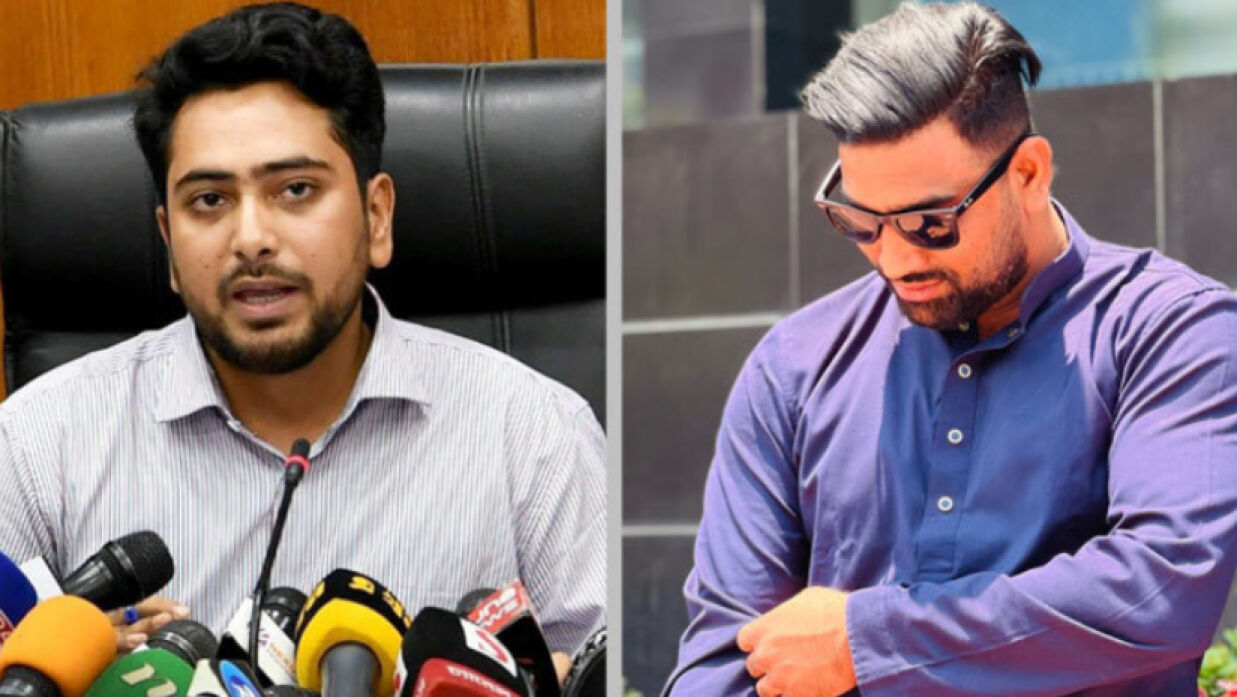 উপদেষ্টা নাহিদ ইসলাম ও সাইফ আল মাহমুদ