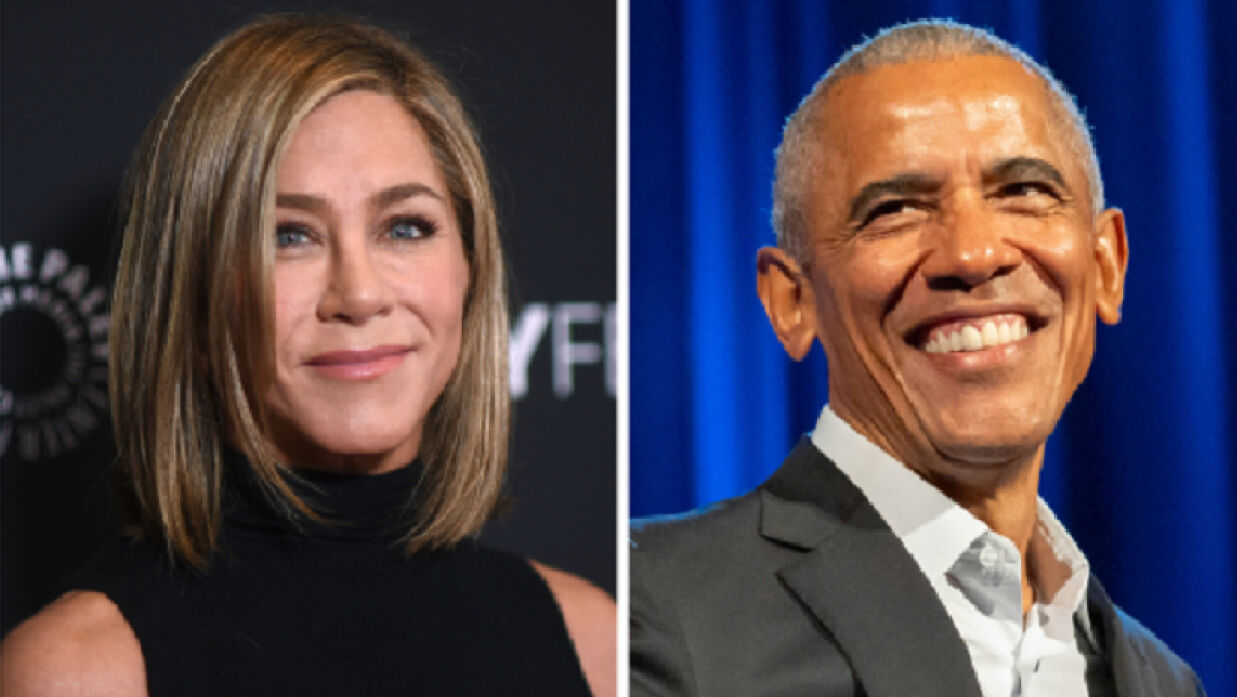 বারাক ওবামা এবং জেনিফার অ্যানিস্টন