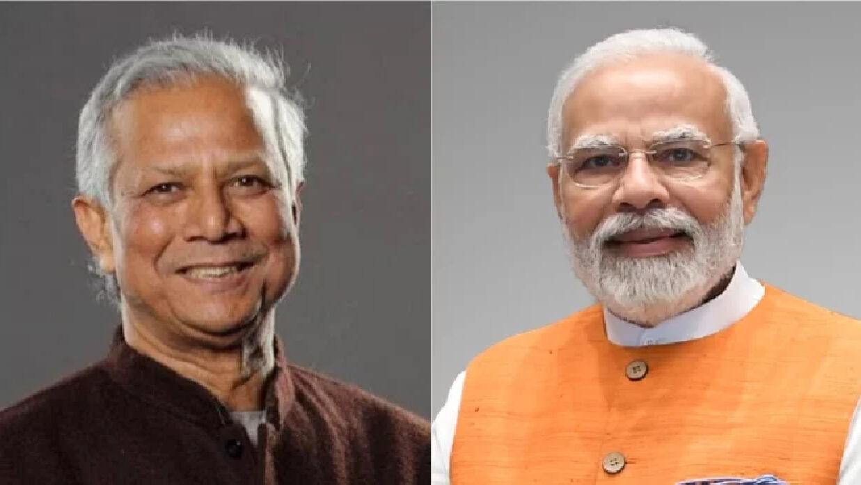 ড. মুহাম্মদ ইউনূস ও নরেন্দ্র মোদি