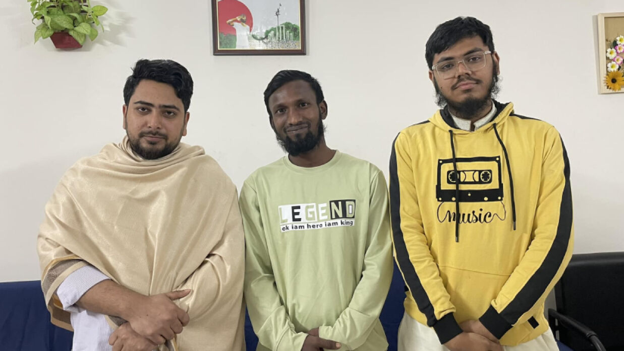 নাহিদ ইসলাম, মোহাম্মদ সুজন, হাসান এনাম