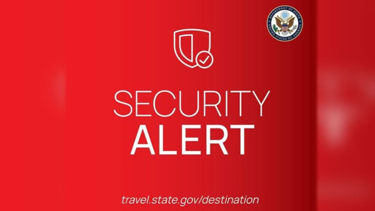 মার্কিন দূতাবাসের সতর্কতা