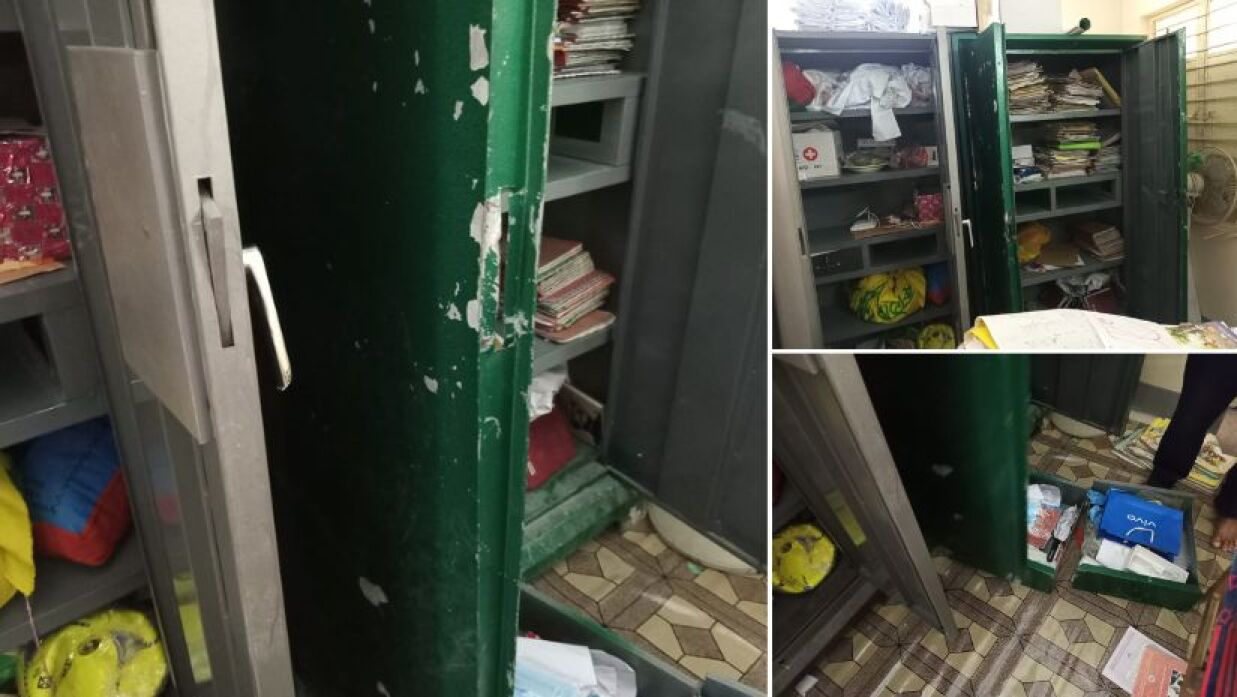 প্রাথমিক বিদ্যালয়ের ল্যাপটপ, প্রজেক্টর ও সাউন্ডবক্স চুরি 