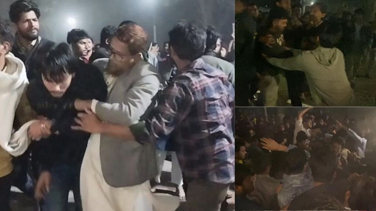 সংঘর্ষে ১০ শিক্ষার্থী আহত হন