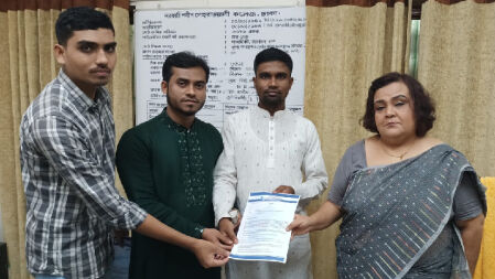 শিক্ষার মানোন্নয়নসহ ৩২ দাবি সোহরাওয়ার্দী কলেজ ছাত্রশিবিরের