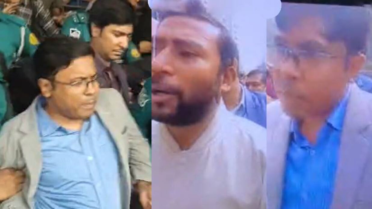 ট্রাফিকের দায়িত্বে থাকা শিক্ষার্থীকে দুর্যোগ ব্যবস্থাপনা অধিদপ্তরে নিয়ে মারধর কর্মকর্তাদের