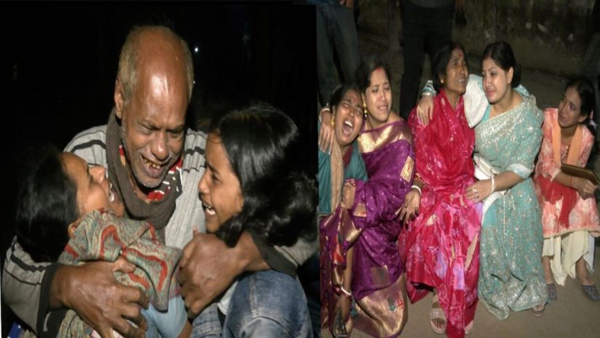 নিহতদের পরিবারের সদস্যদের আহাজারি