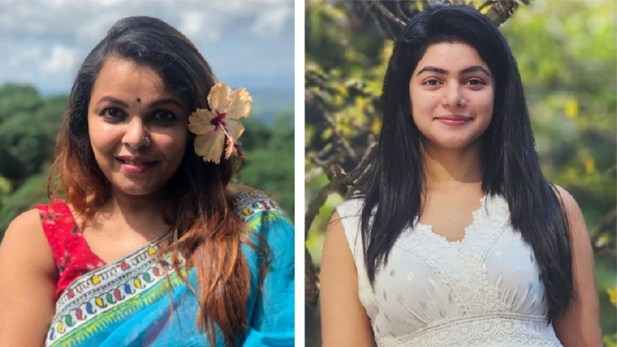 মেহের আফরোজ শাওন ও সোহানা সাবা