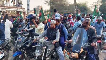 স্বাধীনতার পর প্রথমবার গোপালগঞ্জে জামায়াতের শোভাযাত্রা
