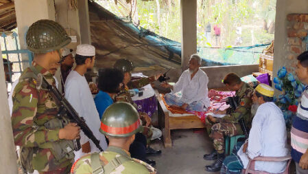 কাফির পরিবারের পাশে সেনাবাহিনী, দোষীদের বিচারের আশ্বাস