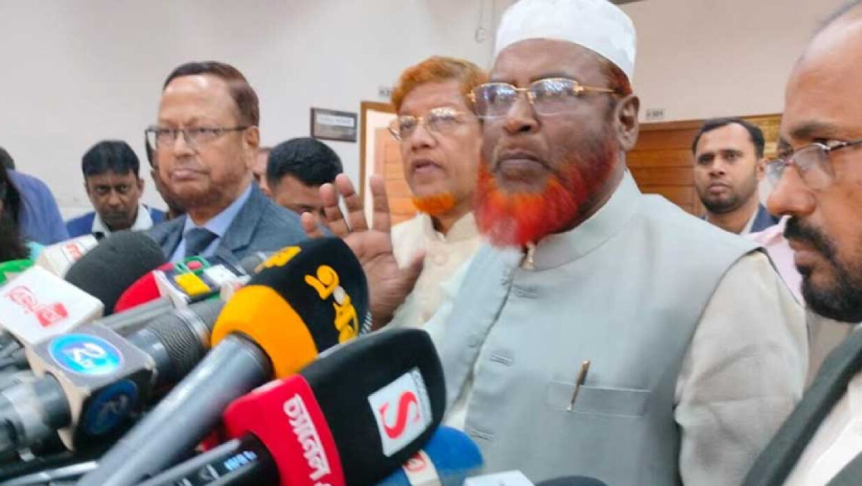 প্রেস ব্রিফিংয়ে জামায়াতে সেক্রেটারি জেনারেল