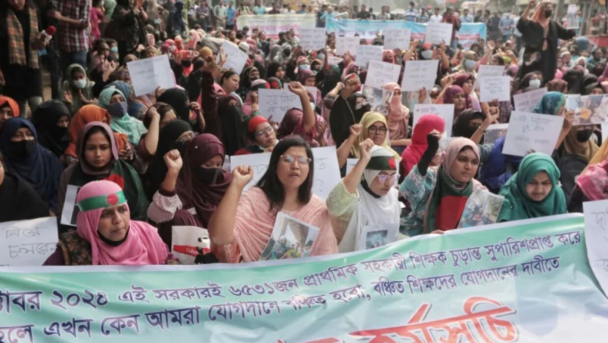 নিয়োগ প্রত্যাশীদের আন্দোলন