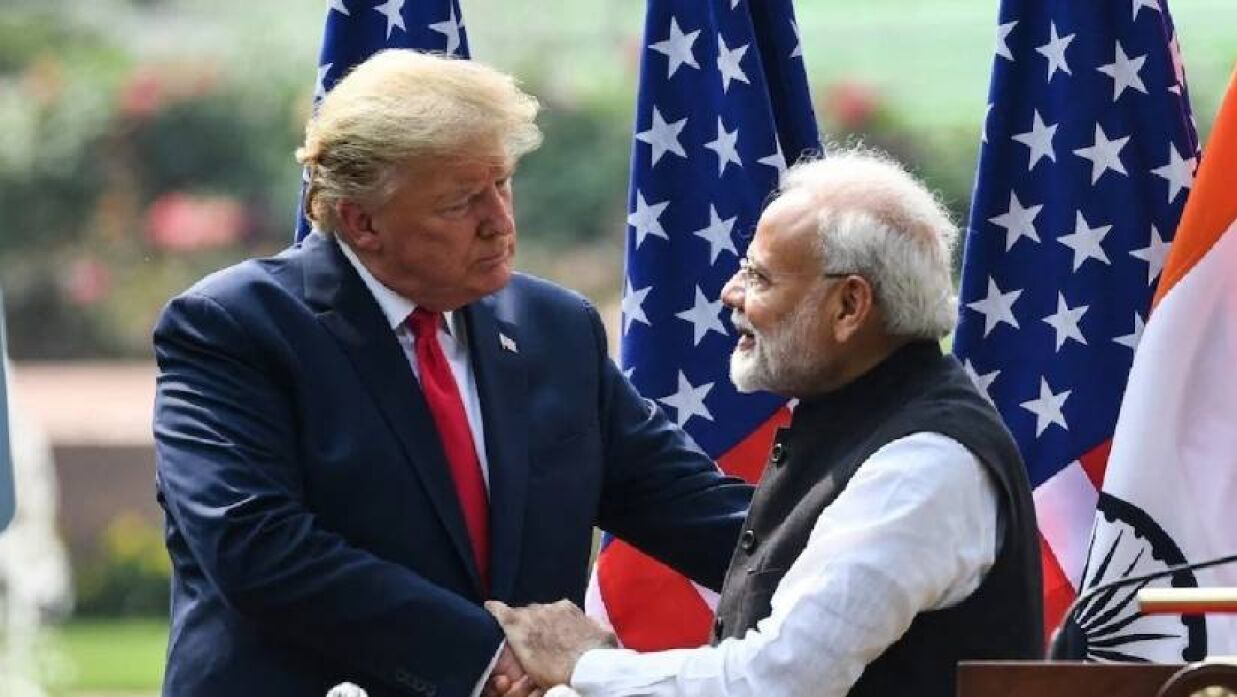 ডোনাল্ড ট্রাম্পের ও মোদি