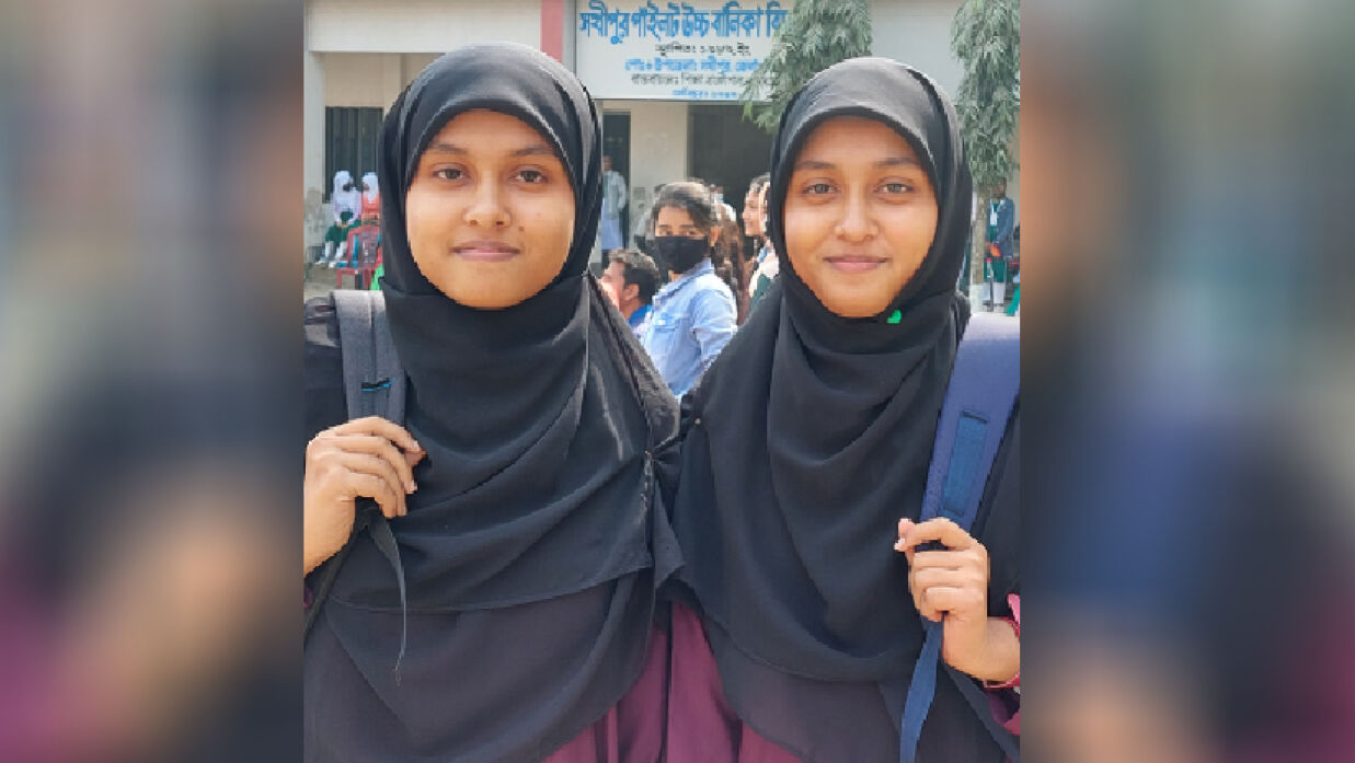 সামিয়া জাহান আফসানা ও সাদিয়া জাহান শাহানা