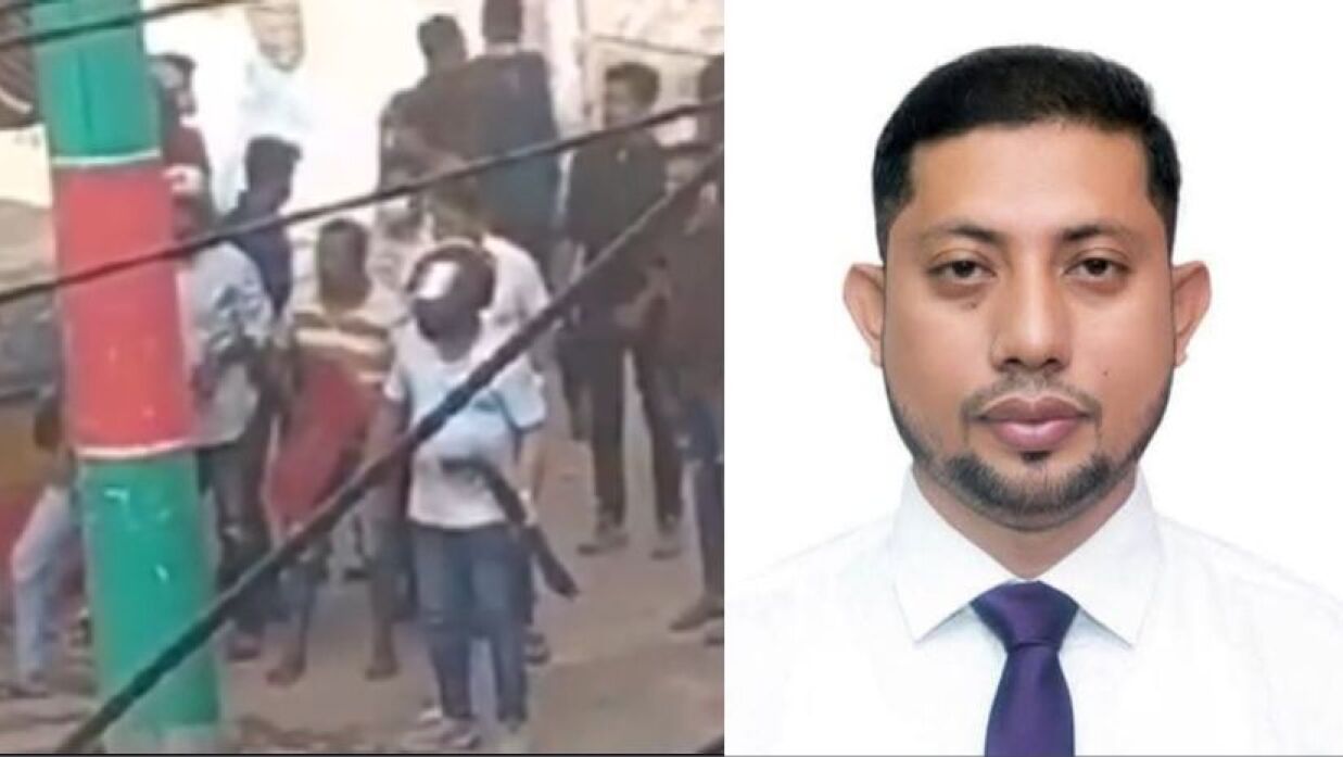 আন্দোলনে অস্ত্র হাতে যুবলীগ নেতা, নিজেকে নির্দোষ দাবি করে ফেসবুক পোস্ট