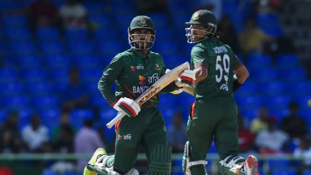 ২০২ রানে শেষ হয় বাংলাদেশের ইনিংস