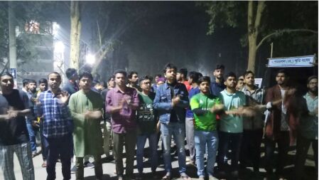 শিক্ষাঙ্গনে আধিপত্যবাদ আমরা মেনে নিবো না: শাবিপ্রবি শিক্ষার্থীরা