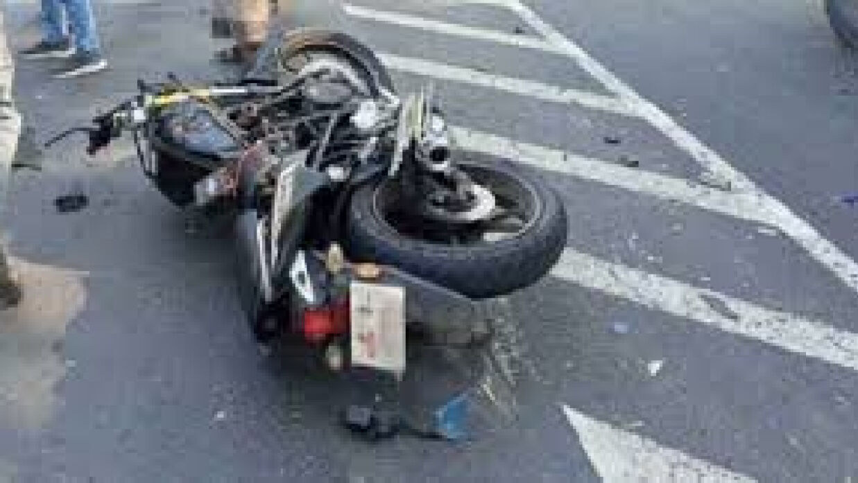 মোটরসাইকেল দুর্ঘটনা