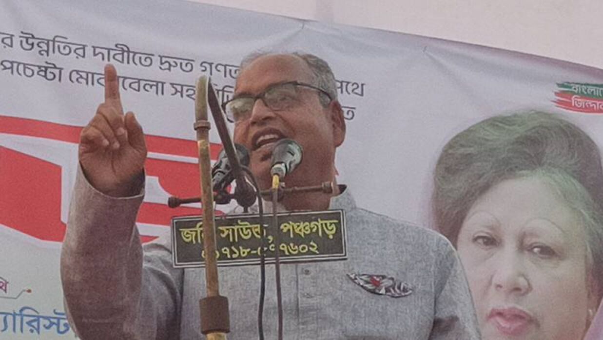 বিএনপির ভাইস চেয়ারম্যান শামসুজ্জামান দুদু