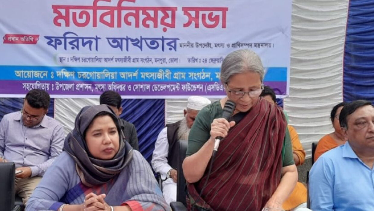 শিক্ষিত তরুণদের নদীতে মাছ ধরার আহ্বান মৎস্য ও প্রা‌ণিসম্পদ উপদেষ্টার