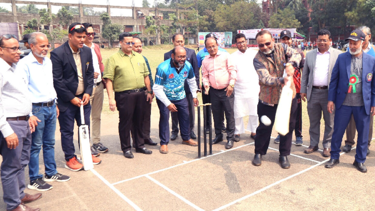 ঢাকা বিশ্ববিদ্যালয় টিচার্স ক্রিকেট লীগের উদ্বোধন
