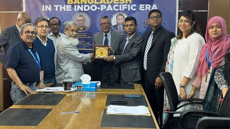 এনএসইউতে ‘ইন্দো-প্যাসিফিক যুগে বাংলাদেশ’ শীর্ষক লেকচার