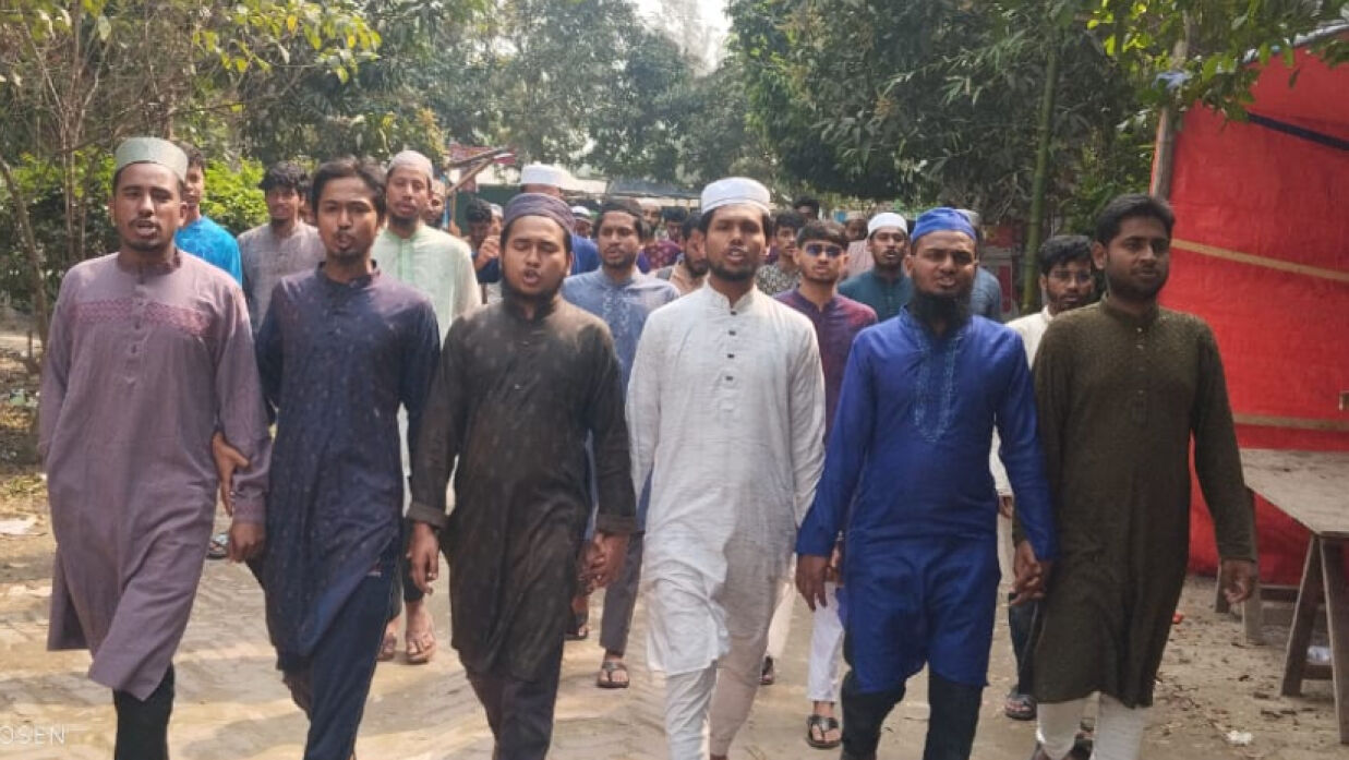গোবিপ্রবিতে মাহে রমজানের পবিত্রতা রক্ষা ও রমজানকে স্বাগতম জানিয়ে র্যালি