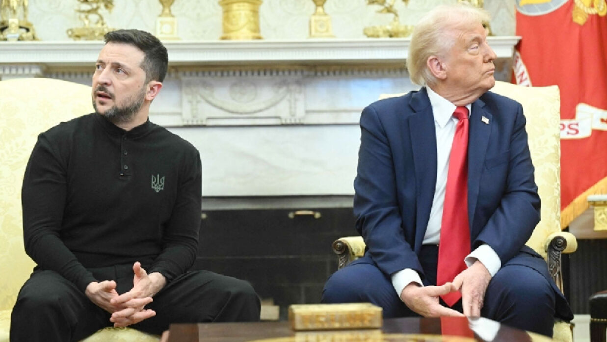 ট্রাম্প ও জেলেনস্কি