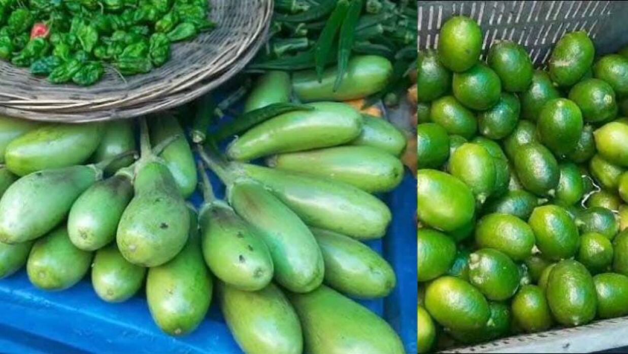 বাগেরহাটের বাজারে বেগুন ও লেবুর দাম বেড়েছে