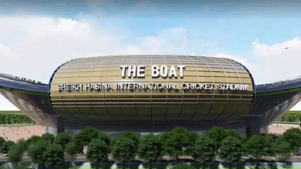 পূর্বাচলে নির্মাণাধীন শেখ হাসিনা হাসিনা আন্তর্জাতিক ক্রিকেট স্টেডিয়ামের নাম পরিবর্তন