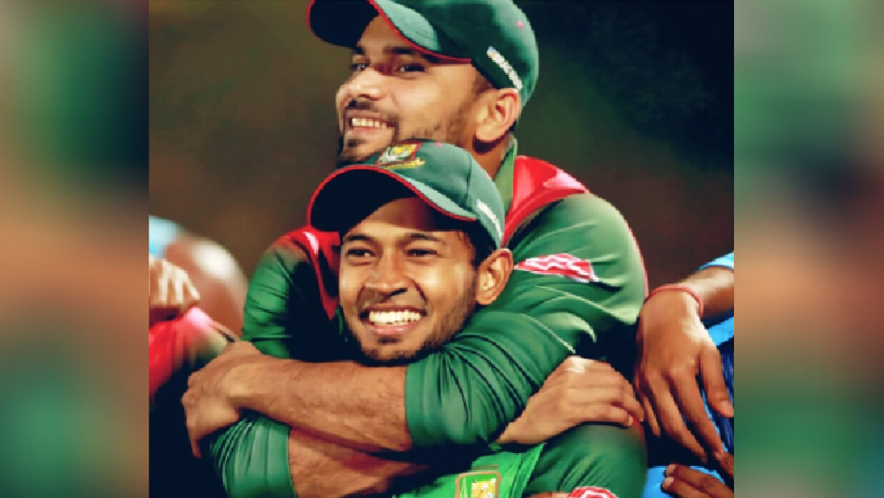 মুশফিকুর রহিম ও মাশরাফি বিন মর্তুজা