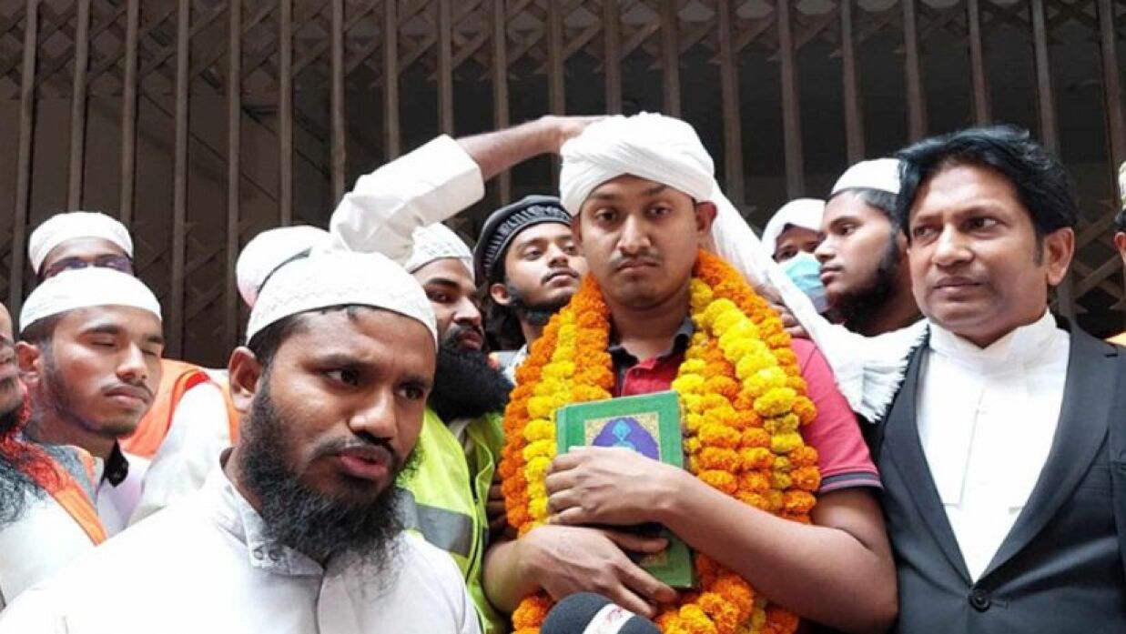 জামিন পাওয়ার পর সেই যুবক