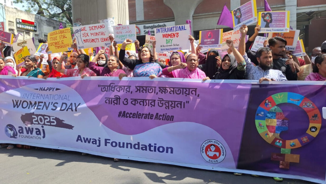 নারী পোশাকশ্রমিকদের আন্দোলন