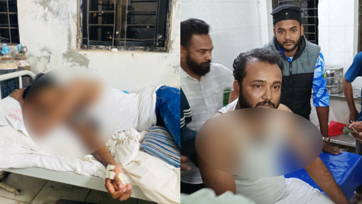 আহত দুজন হাসপাতালে চিকিৎসাধীন