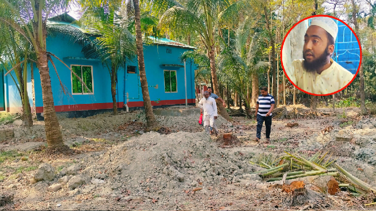 দখলকৃত জমি ও জামায়াত নেতা জামশেদ উদ্দিন