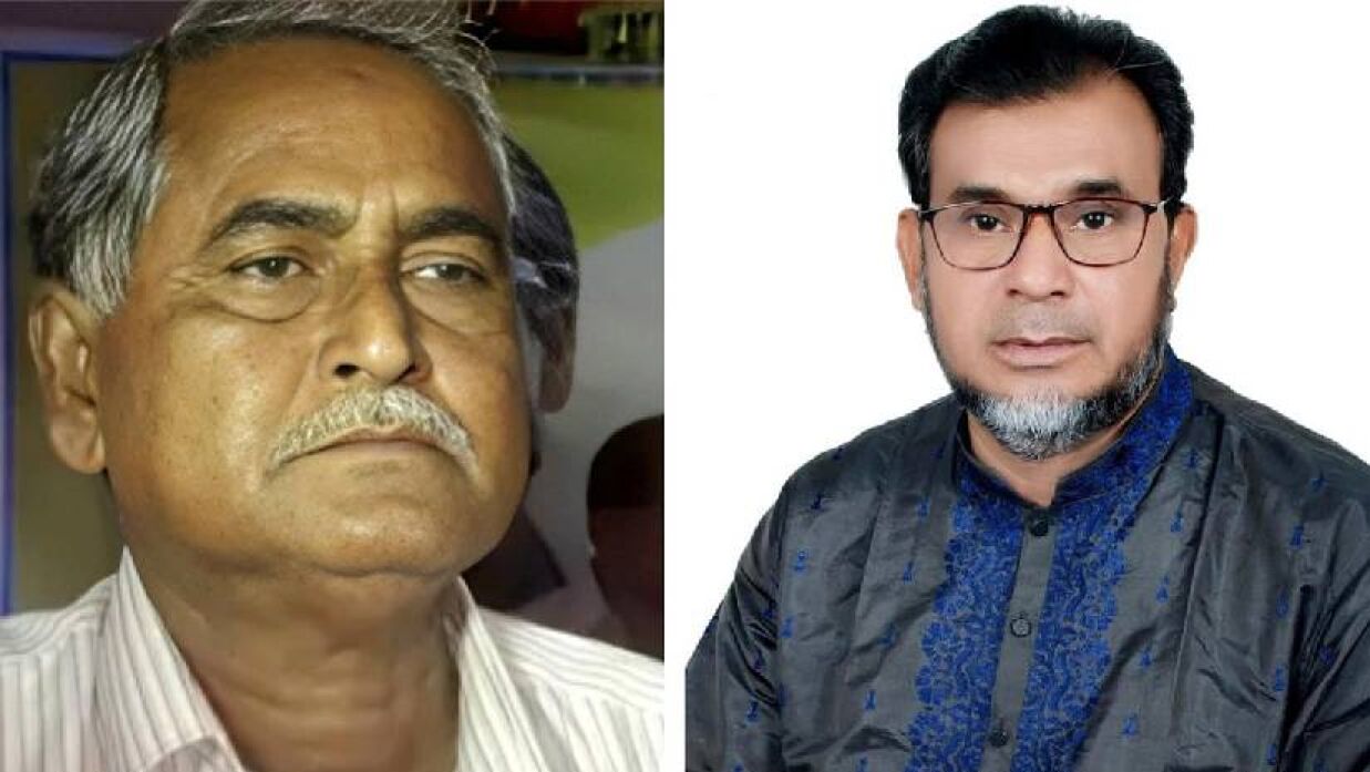 আওয়ামী লীগ নেতা রমজান আলী খাঁন ও মোস্তফা মুন্সী