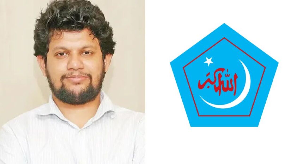উপদেষ্টা মাহফুজ আলম এবং শিবির লোগো