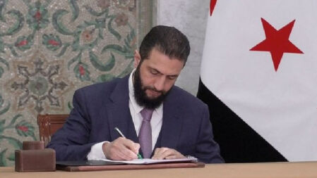 ইসলামী শাসনে চলবে সিরিয়া, অস্থায়ী সংবিধানে সই প্রেসিডেন্টের