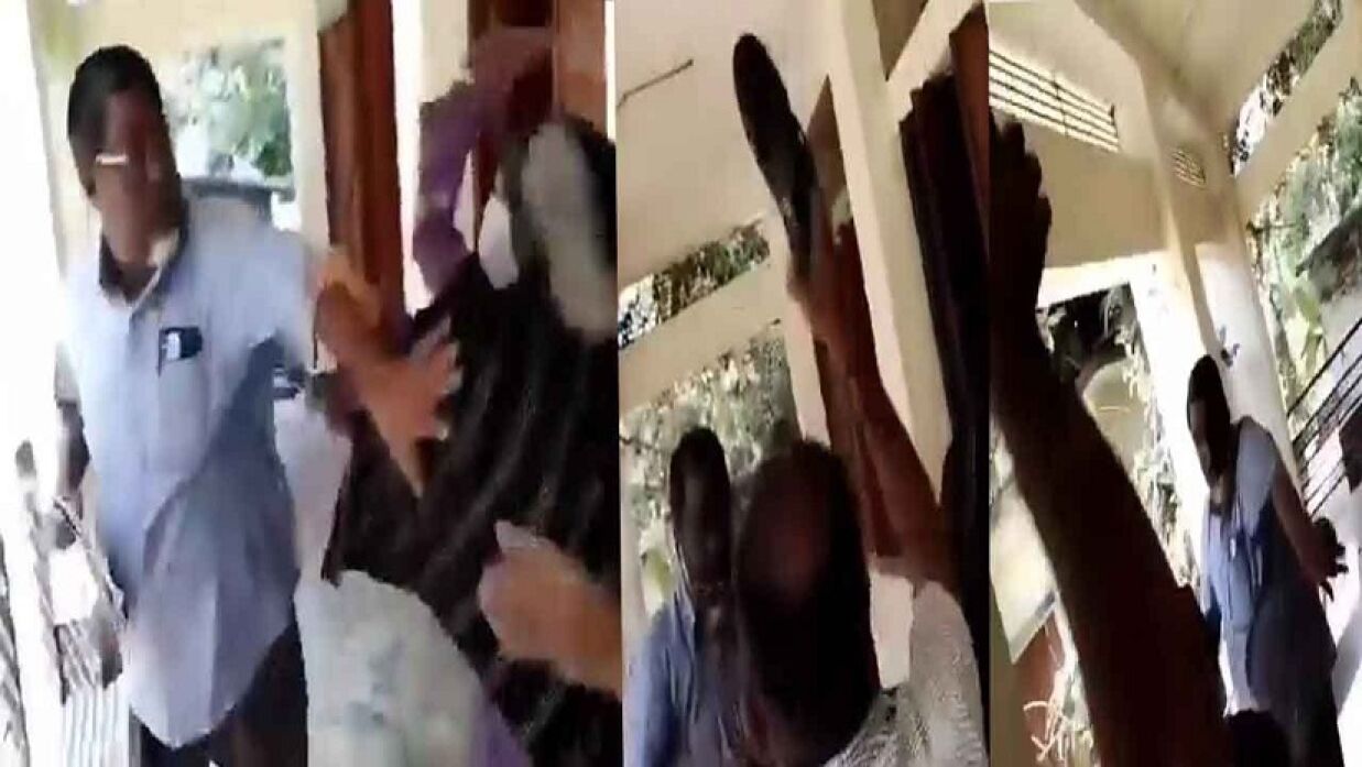 প্রধান শিক্ষককে লাঞ্ছিত করার ভিডিও ছড়িয়ে দেওয়া হয় ফেসবুকে