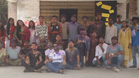 উৎসাহ-উদ্দীপনায় ইবিতে দোল পূর্ণিমা উদযাপন 