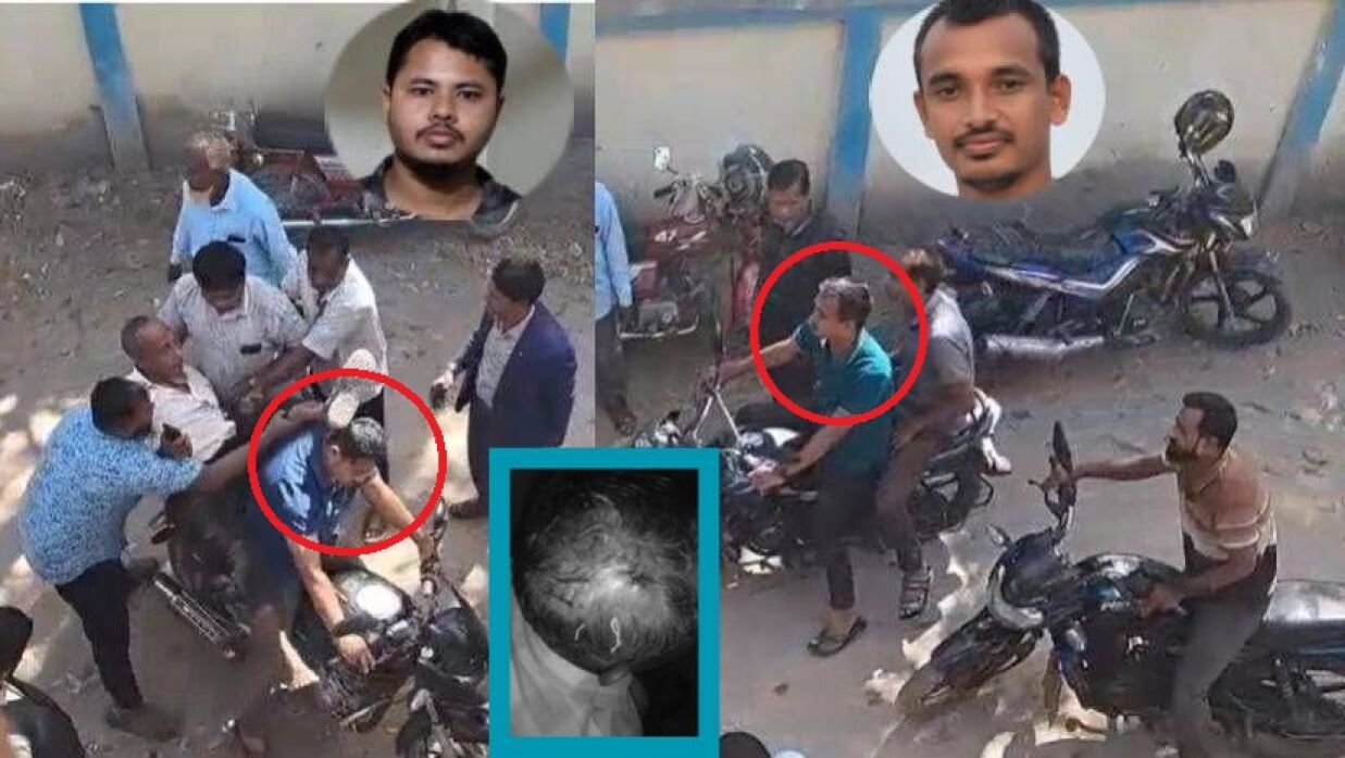 বামে জেলা বঙ্গবন্ধু সাংস্কৃতিক জোটের সাংগঠনিক সম্পাদক অন্তর ও ডানে সাদুল্লাপুর উপজেলা ছাত্রদলের আহ্বায়ক ইসতিয়াক আহমেদ সোহান (সোহান সরকার)